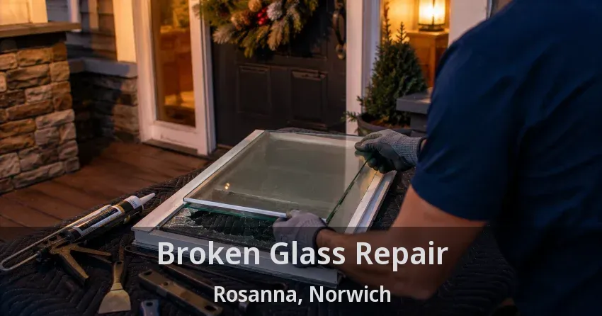 Broken Glass Repair Rosanna, Norwich - ON
