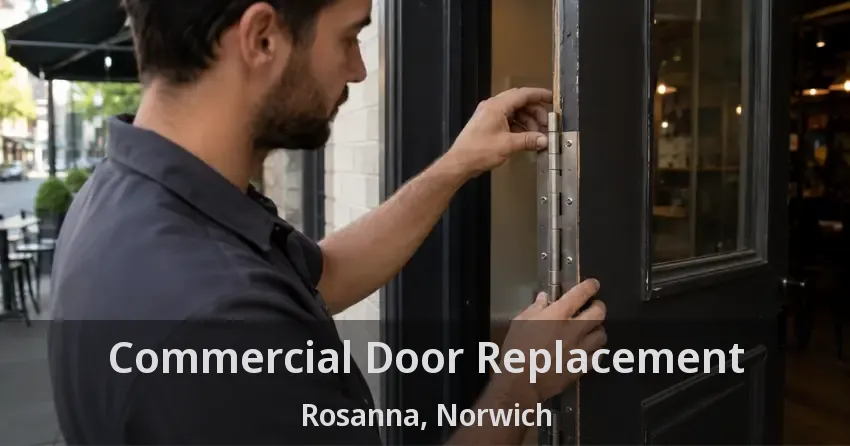 Commercial Door Replacement Rosanna, Norwich - ON