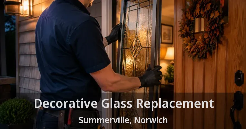 Decorative Glass Replacement Summerville, Norwich - ON