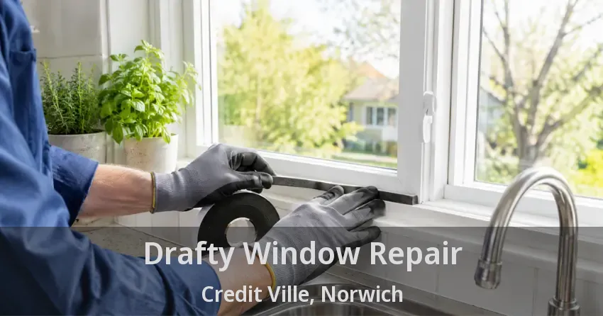 Drafty Window Repair Credit Ville, Norwich - ON