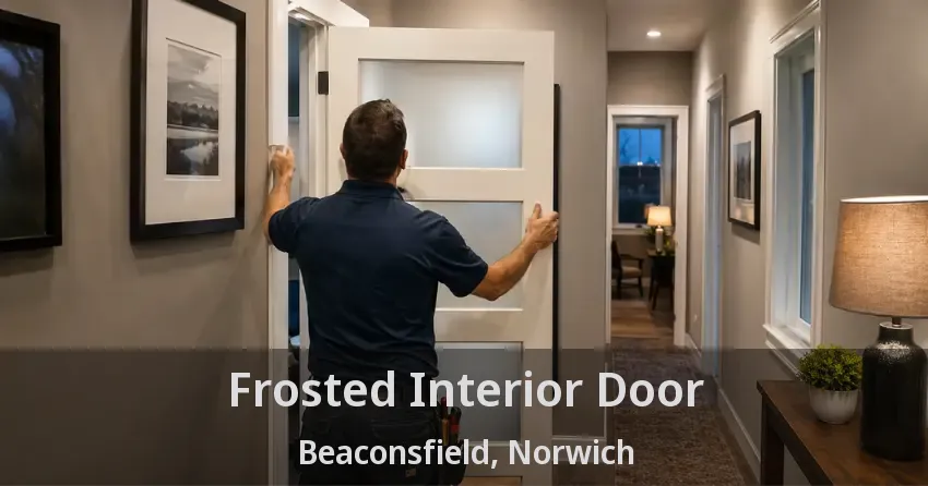Frosted Interior Door Beaconsfield, Norwich - ON