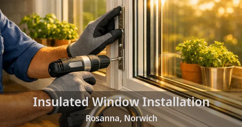 Insulated Window Installation Rosanna, Norwich - ON