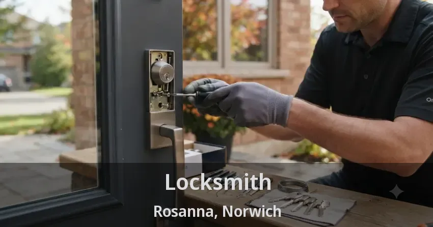 Locksmith Rosanna, Norwich - ON