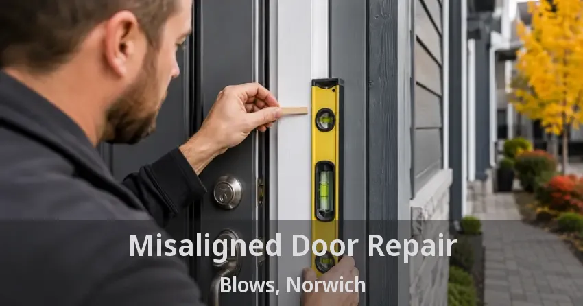 Misaligned Door Repair Blows, Norwich - ON