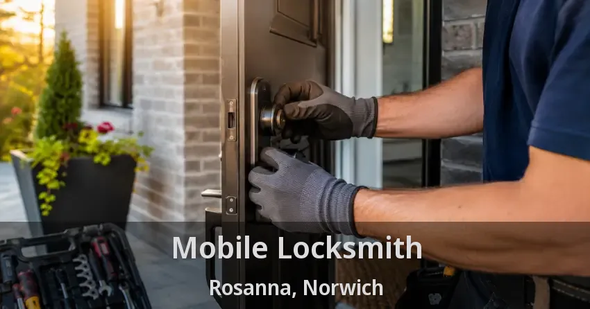 Mobile Locksmith Rosanna, Norwich - ON