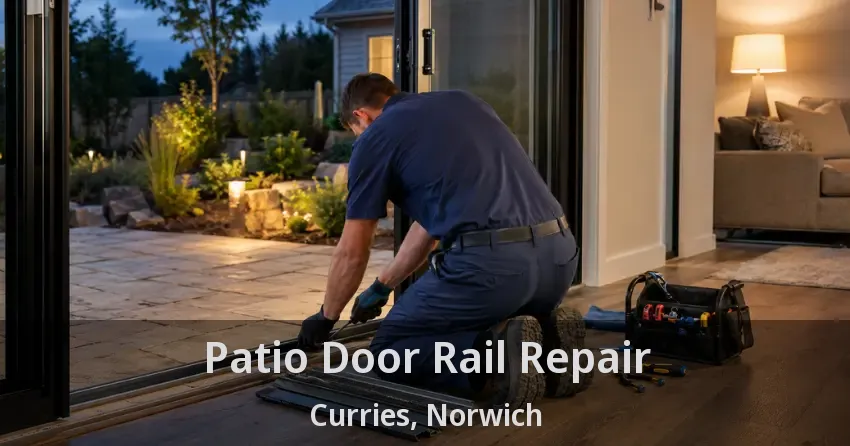 Patio Door Rail Repair Curries, Norwich - ON