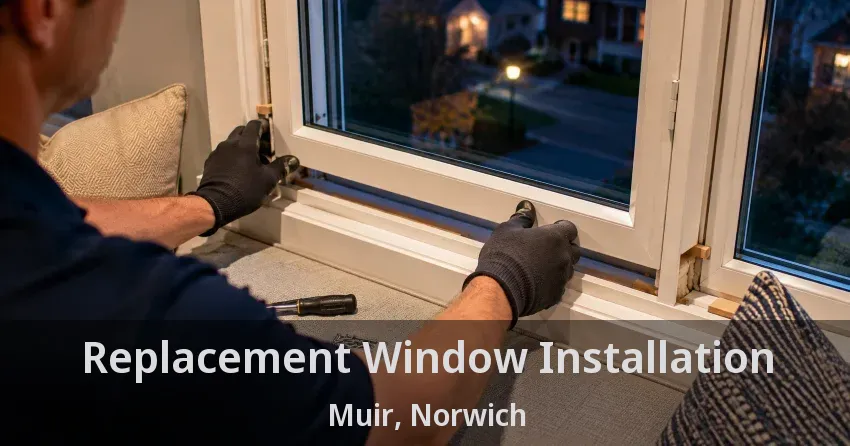 Replacement Window Installation Muir, Norwich - ON