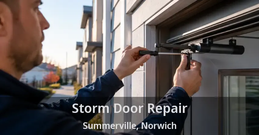 Storm Door Repair Summerville, Norwich - ON