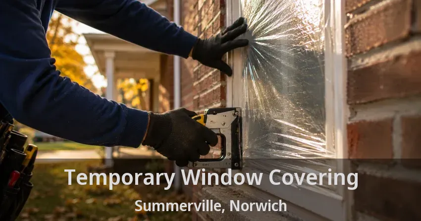 Temporary Window Covering Summerville, Norwich - ON