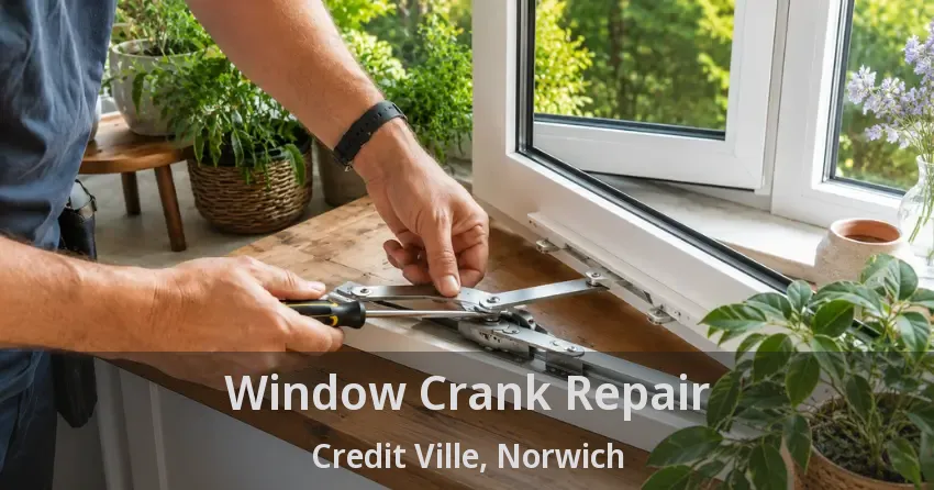 Window Crank Repair Credit Ville, Norwich - ON