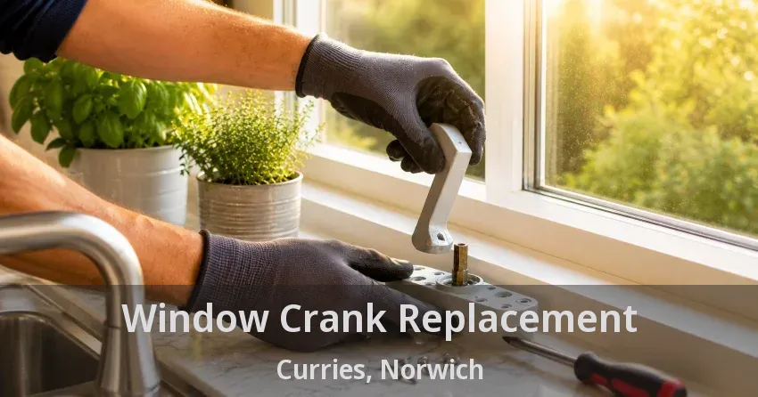 Window Crank Replacement Curries, Norwich - ON