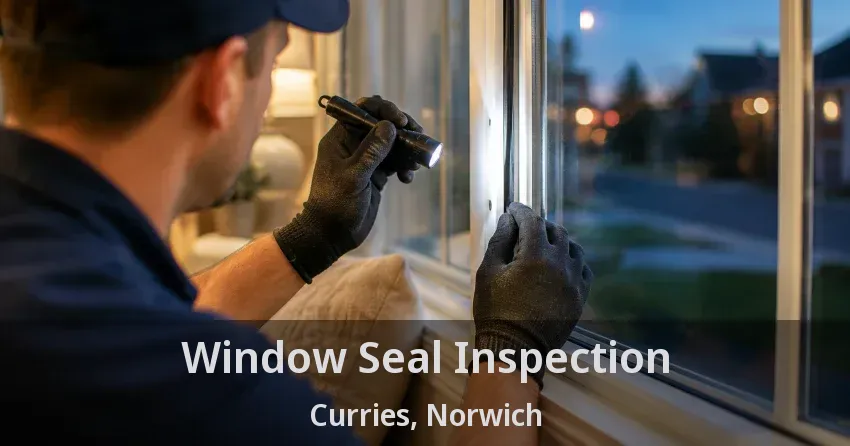 Window Seal Inspection Curries, Norwich - ON