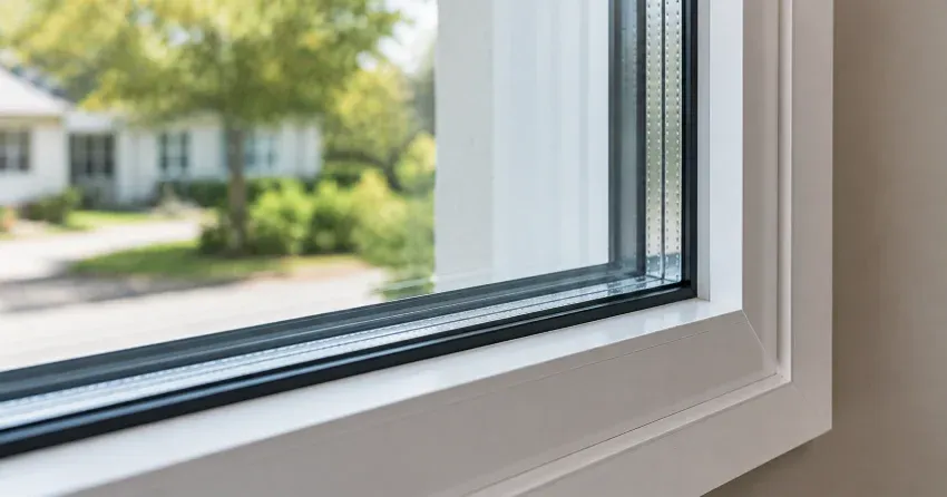 technician replacing window weatherstripping in Credit Ville, Norwich home