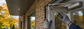 Storm Door Repair Blows, Norwich